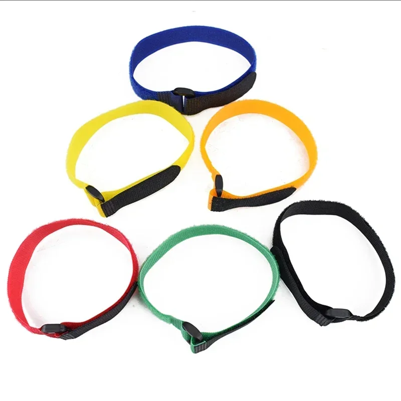 5-10 stücke Universal Fahrrad Strap Halter Nylon Klebrige Krawatte für Fahrrad Lenker Radfahren Taschenlampe Seil Bandagen Feste Gegenstände – Detail 5