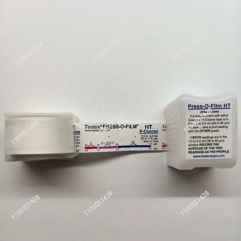 E124-3M Roughness Thickness Detection E122C-1 Rubbing Copy Tape Testex