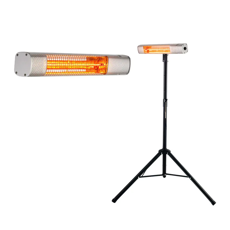Wall Mounted Indoor Outdoor Heater, Waterproof Patio Electric Heater for Bathroom, 1200W Instant Warmth