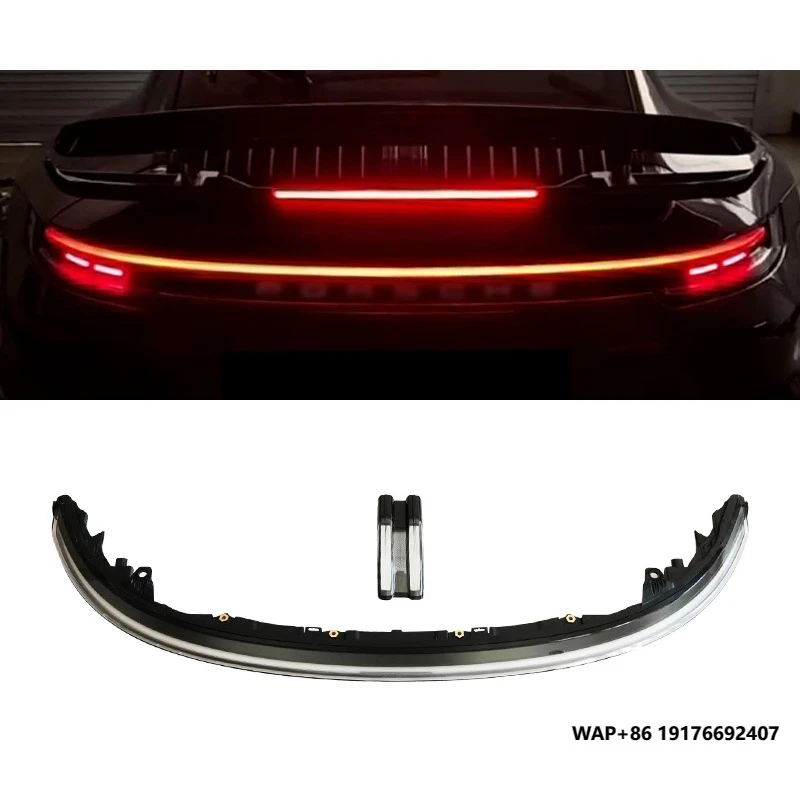 

2020-2024 forPorsche 911 Tail Light Modification 992 Brake & Rear Bumper Turn Signal Upgrade New Condition