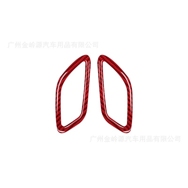 For 14-18 Mercedes-Benz CLA Car Interior Modified Carbon Defogger Vent Decorative Stickers
