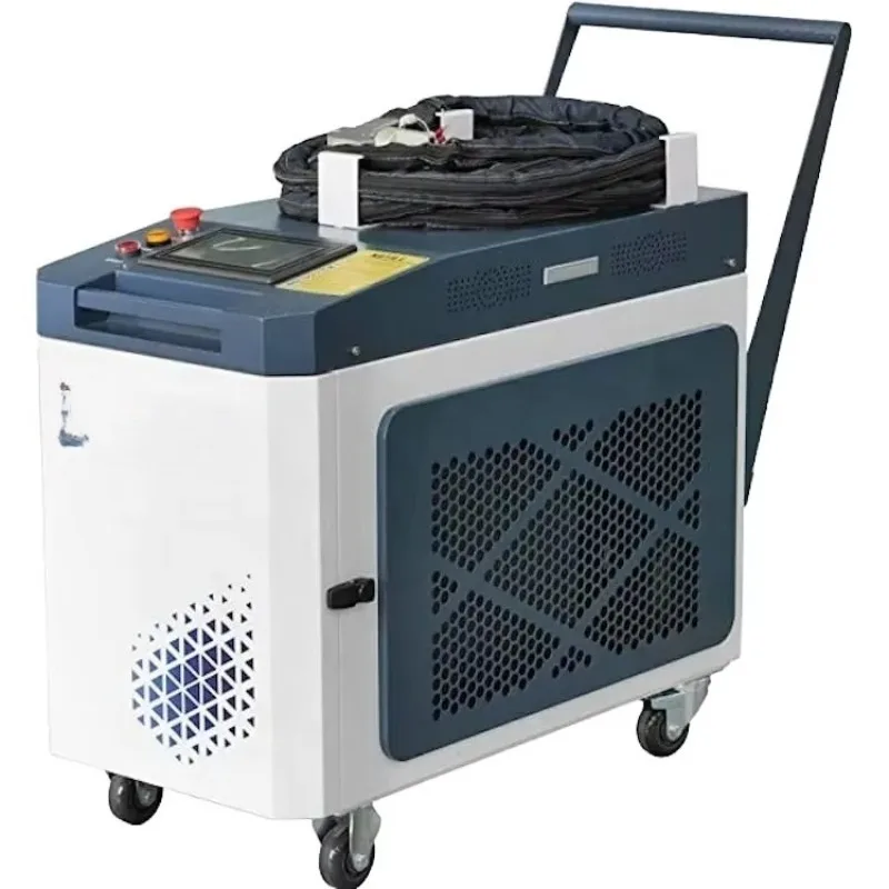 Brand New Portable 3000W Fiber Laser Handheld Cleaning Machine Easy-to-Operate Stainless Steel Aluminum Water Cooling