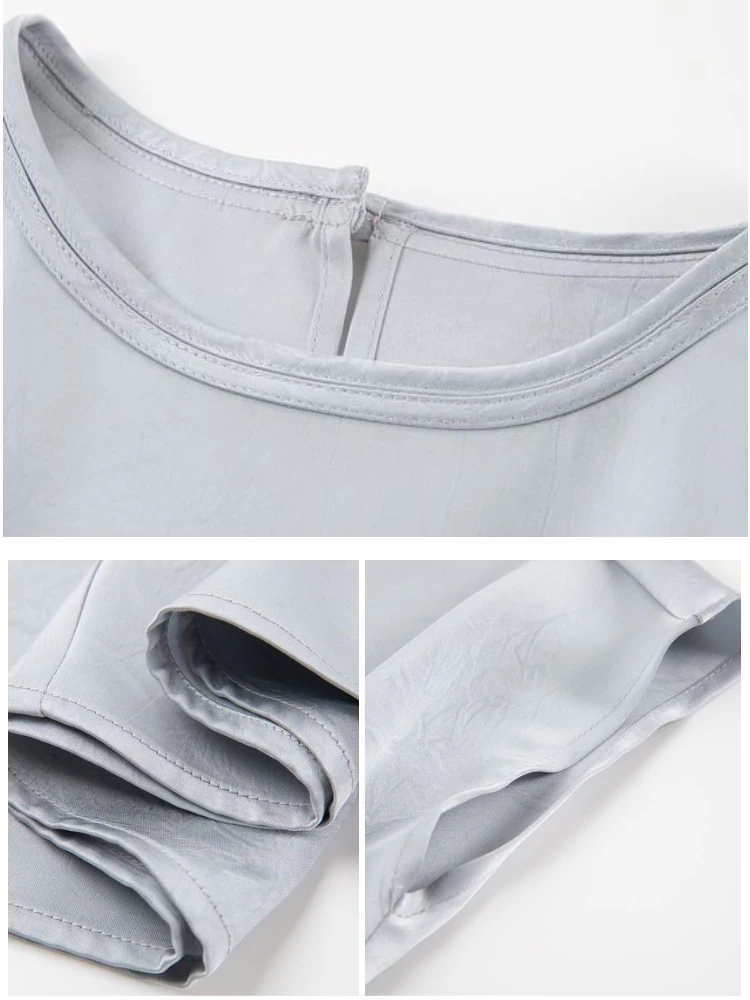 Women Solid Satin Luxury Party Evening Dress Summer Short Sleeve Bow Bandage Loose Dress 2025 Korean Fashion Elegant Party Dress