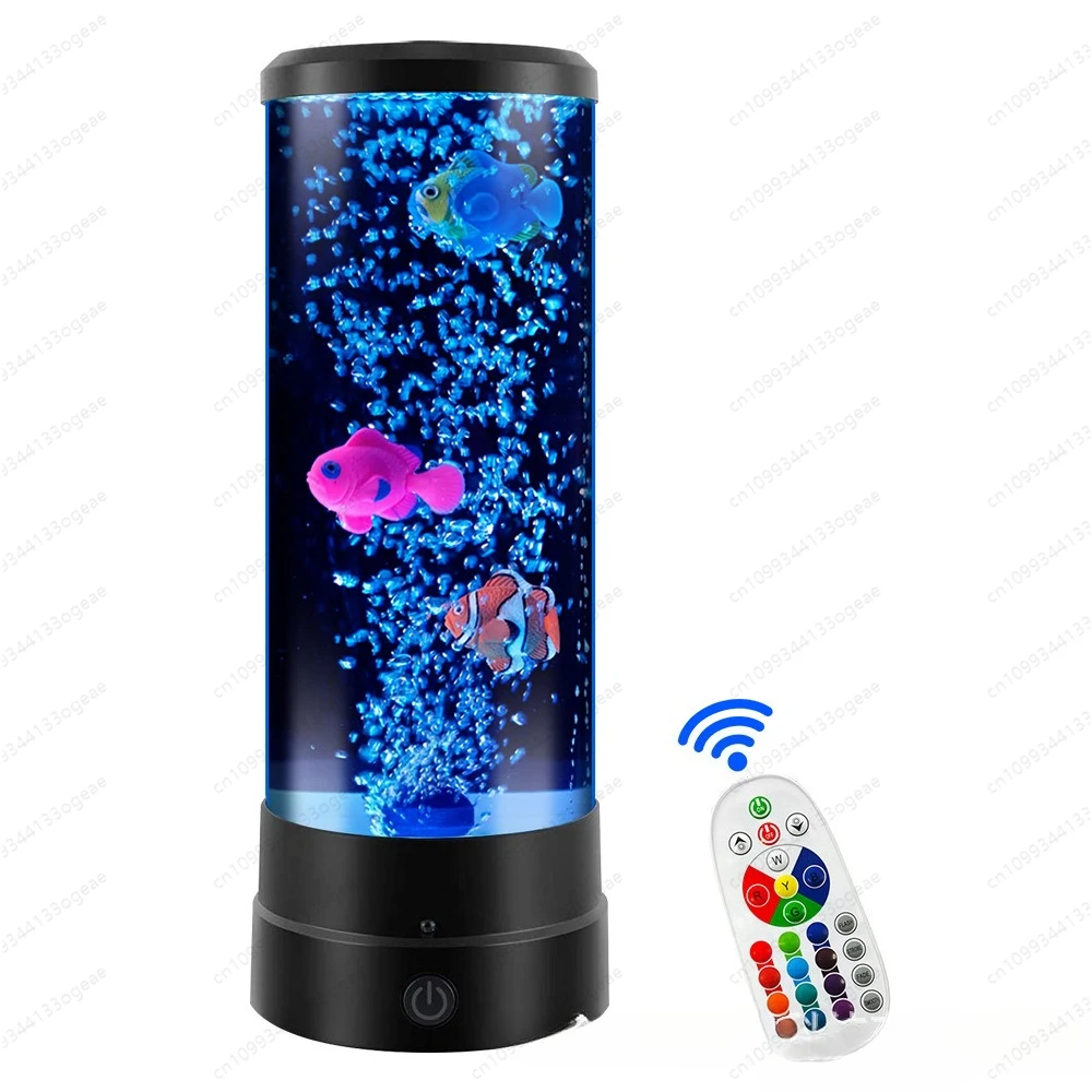 

Bubble Fish Simulation Colorful Environment Bedroom Atmosphere Jellyfish Lamp