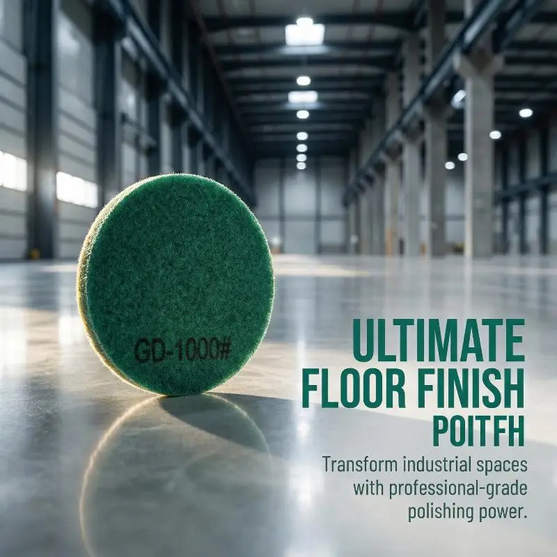 Grinding Block 4 Inch for Concrete Floor Heavy Duty  Polishing Pad for Professional Construction Use