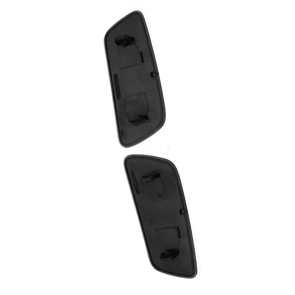 2Pcs Front Bumper Headlight Headlamp Washer Nozzle Jet Spray Cover Caps Black For VOLVO S90 2017 2018 2019 39839830 39839842 view 5