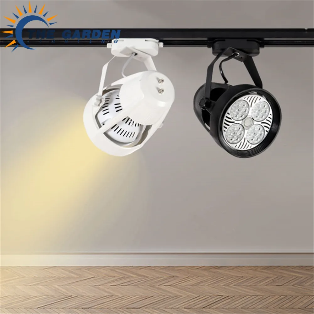 

Led Track Light 35W/40W/45W COB Track Lights Aluminum Rails Track Lighting Fixture for Clothing Shop Living Room Home Spot Light