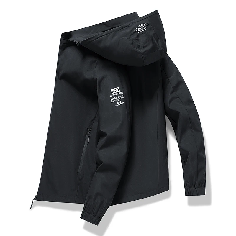 Atmungsaktive Frühling Frauen Komfortable Outdoor Paar Winddicht Modische Wandern Stilvolle Herbst Mit Kapuze Jacke Männer Warme Mode