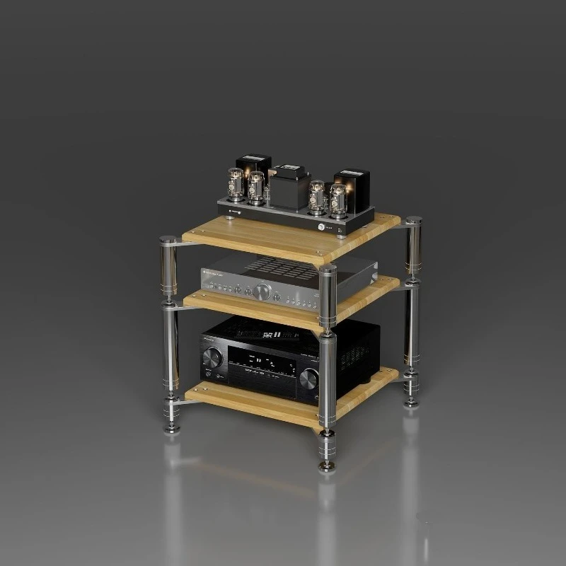 HIFI Audio Rack Vibration Isolation Amplifier Stand Separated HiFi Equipment Shelf for Stereo System