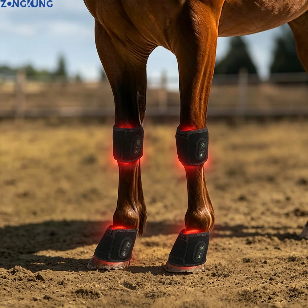Red Light Therapy Device for Pain Relief Infrared Light Physiotherapy for Horse Dogs Cats Pets Use Treatment Rechargeable