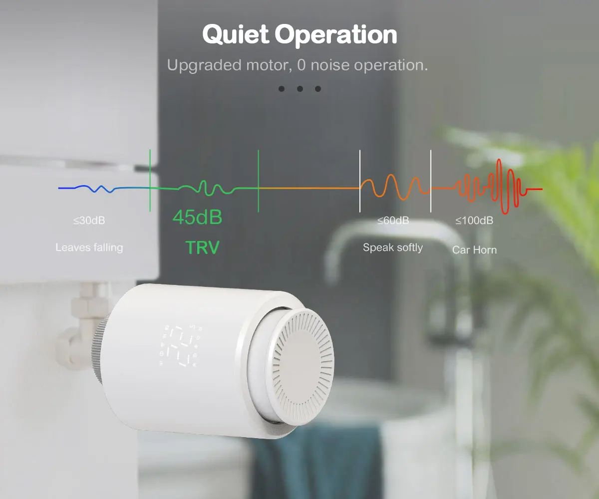 EZAIOT Tuya ZigBee Smart TRV Thermostatventil Thermostat Heizkörperantrieb Temperaturregler Stimme Alexa Google Home Alic – Detail 10