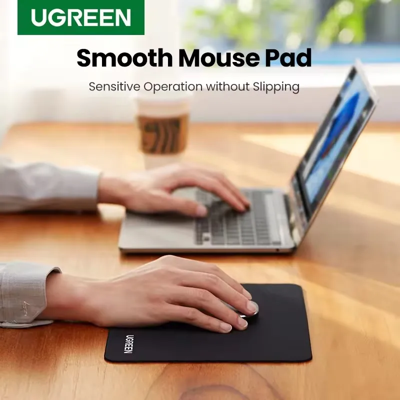 UGREEN Mouse Pad Mat 26*21cm Non-Slip Valorant Carpet Laptop Cushion Smooth Mouse Pad for Office Home Computer PC Desk Mousepad