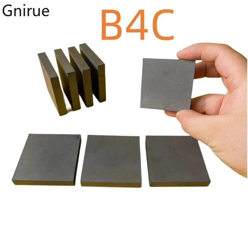 Customized B4C Boron Carbide Ceramic Sheets/High-Temperature Resistant Materials/Scientific Research Experiments