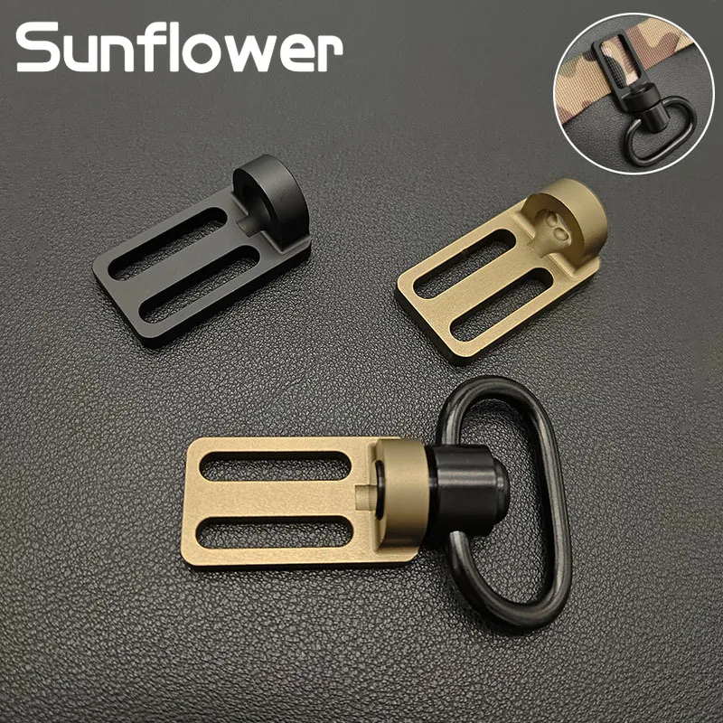 2 To 1 Tactic Point Sling Adapter Metal Airsoft Sling Adapter Quick Convert Portable For QD Swing Swivels Hunting  Accessories