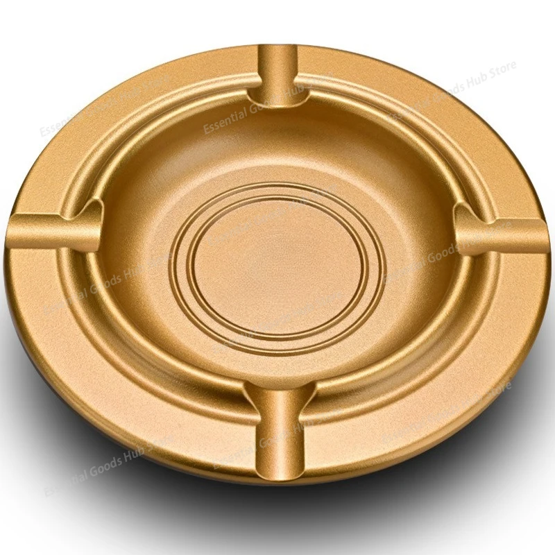 

Cigar Ashtray Creative Household Cigarette Disc Personality Fashion Men's Alloy Windproof Cigar Ashtray