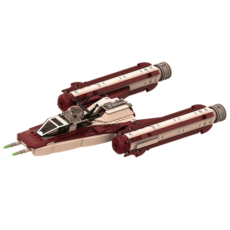 511 ชิ้น ชุดประกอบเครื่องบินรบ BTL-BYwingBomber MOC แบบปรับแต่งได้ ของเล่นเด็กผู้ชายยอดนิยม ของขวัญวันเกิด