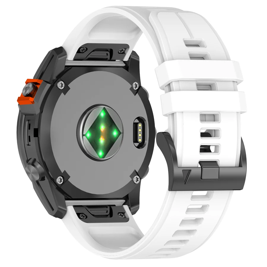 26mm 22mm siliconen QuickFit bandje voor Garmin Fenix 8 7X 7 47mm 51mm/6X 6 Pro 5 5X Plus 3HR Tactix 8 7 horlogeband armband