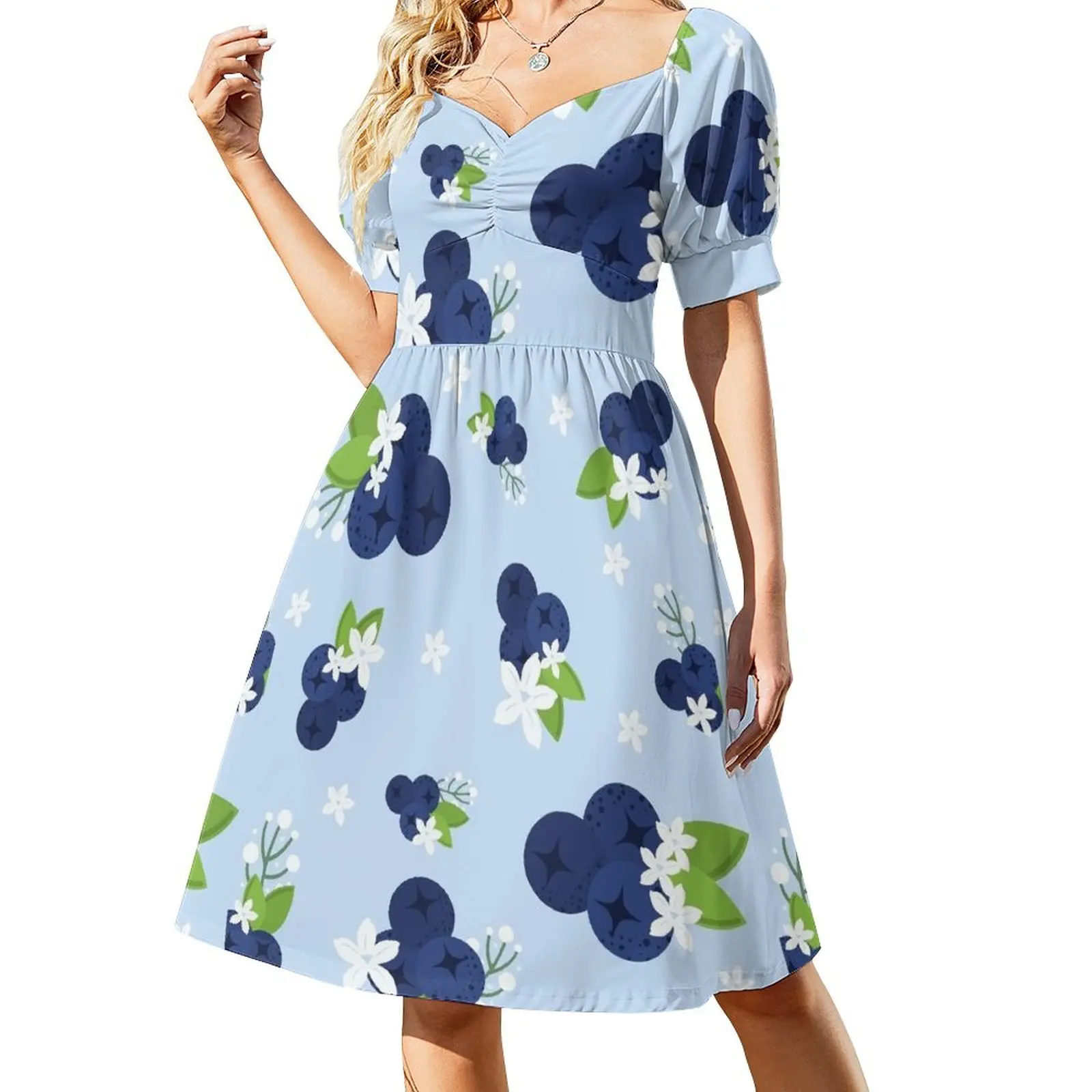 

Blueberry Flora Sleeveless Dress dresses for women 2023 evening dress woman