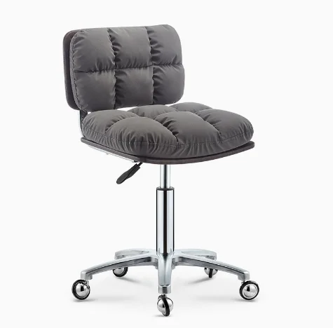 Beauty Barber Chair Hair Salon Rotating Adjustable Manicure Casters Large Work Stool Makeup Commercial Use Mirror Modern
