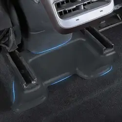 Car Interior Accessories Seat Slide Anti Kick Protective Cover for Tesla Model Y, Set of 7 pieces