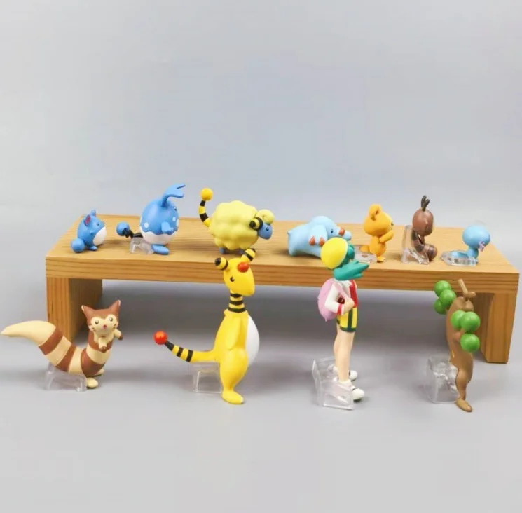 

2-8,5 см Pokémon Marill Pidgey Ampharos Sudowoodo масштабный мир Johto 2, изысканная фигурка, подарок на Рождество, день рождения, Новый год