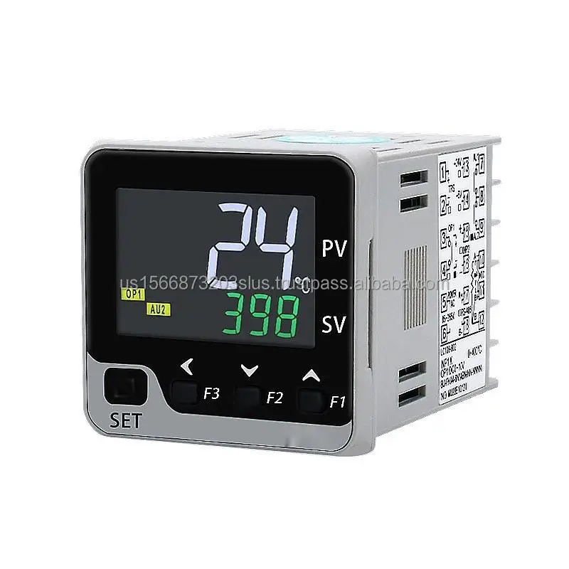 

TC/RTD K E J PT100 multi input LCD digital intelligent pid temperature controller 48x48mm, SSR/Relay/4-20mA/0-10V output RS485