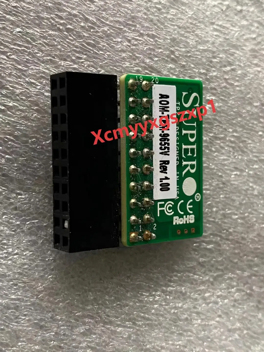 1pcs Supermicro AOM-TPM-9655V Server Security Add on 20-Pin - TPM 1.2 Trusted Module ﻿