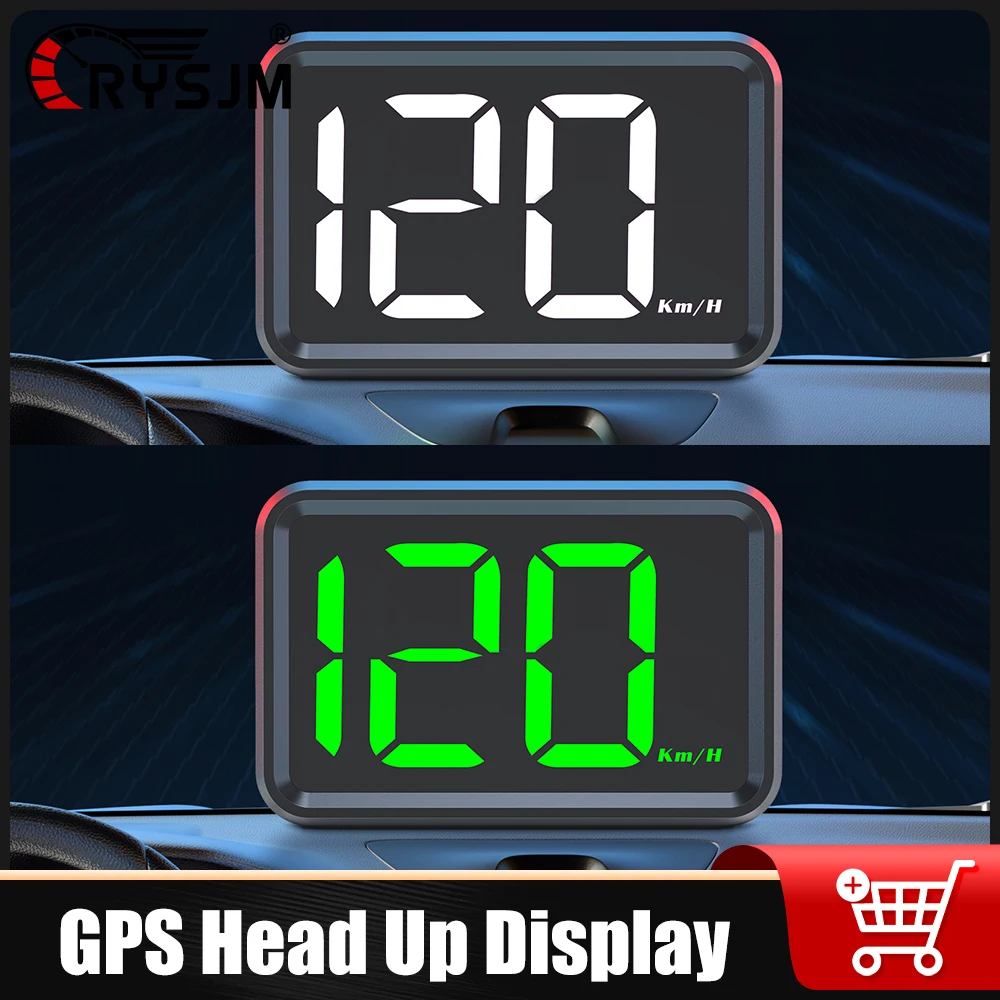 X1 fonte grande gps head up display velocímetro digital do carro universal hud para caminhões de carro universal moto acessórios eletrônicos automóveis