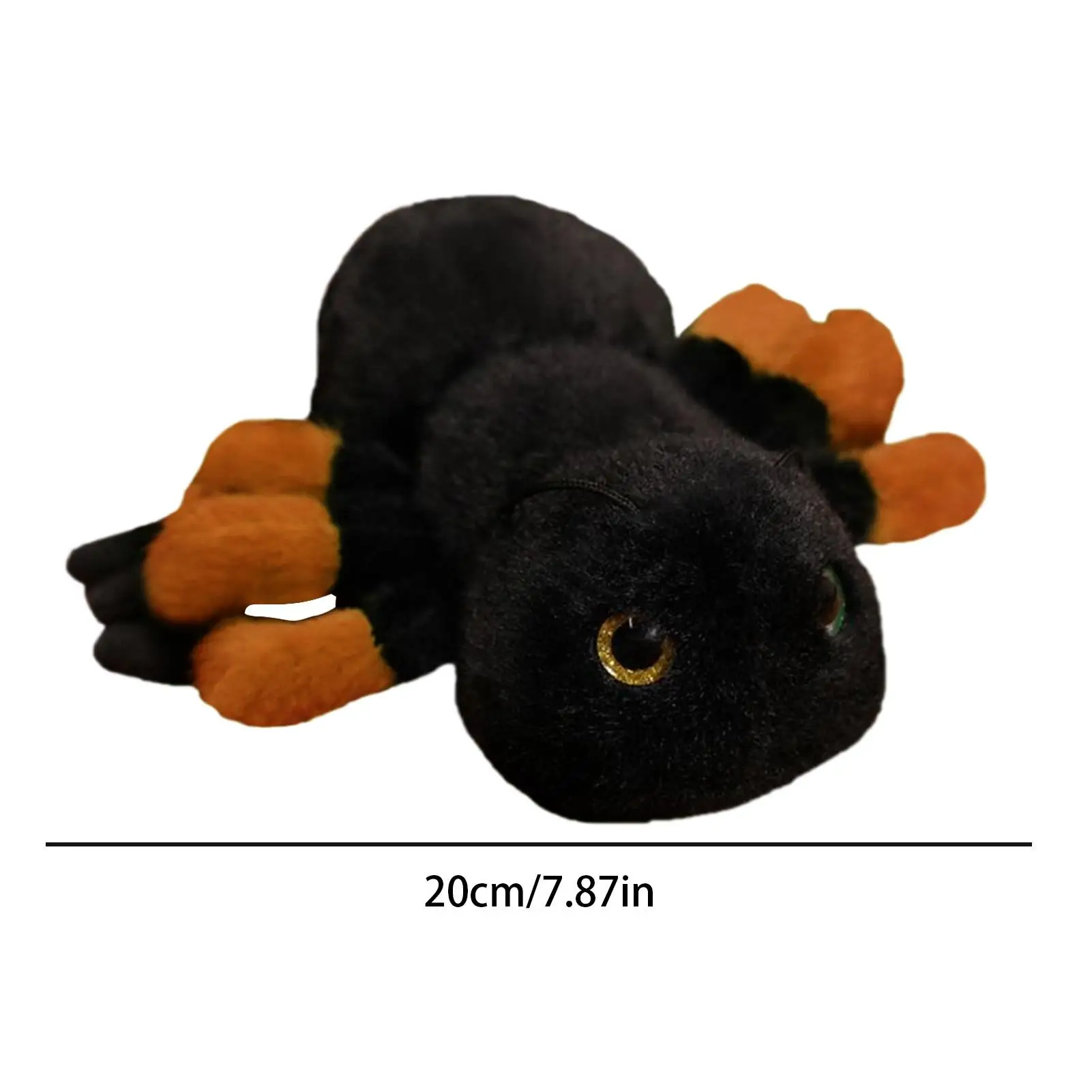 Formica di pezza Formica che accompagna la bambola per bambini Peluche Decorazioni per la casa Bambola per Halloween Adolescenti Adulti Camera dei bambini Letto Divano Auto Studio