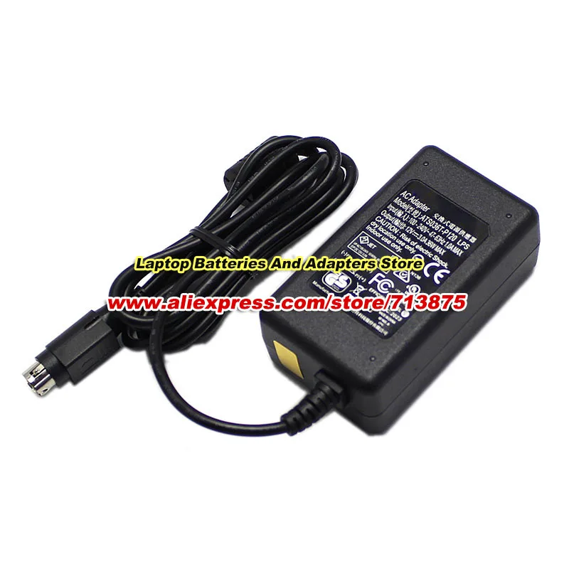 ATS036T-P120 AC Adapter for ADAPTER TECH 12V 3A 36W Power Adaprter For WACOM DTK1661 with 4PIN Power Supply