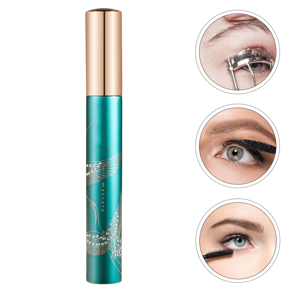 

1Pcs Waterproof Mascara Curling Fine Brush Lightweight Sealed Easy Carry Daily Makeup Curling Mascara Eyelash Makeup Tool