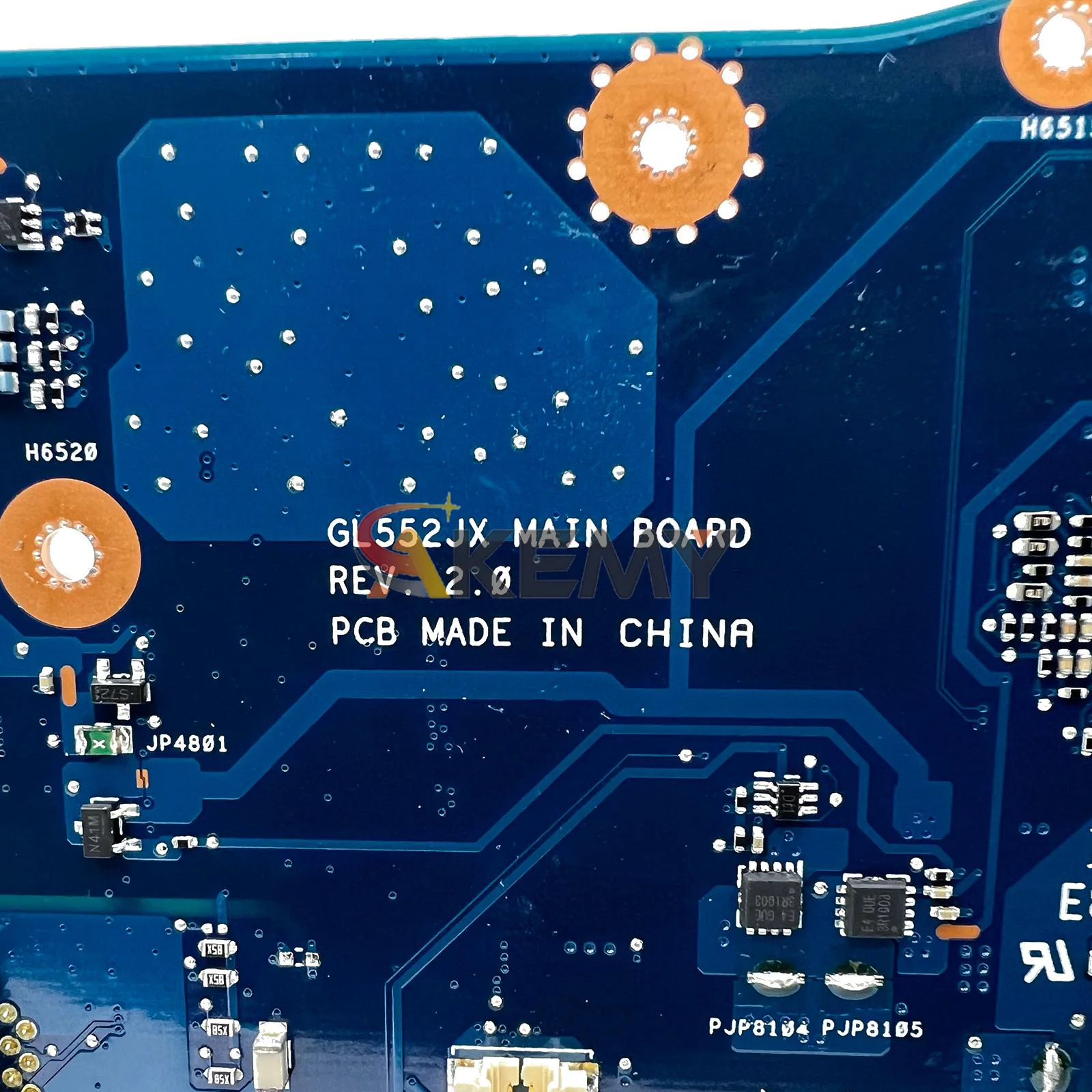 Placa base para ordenador portátil GL552JX para ASUS ROG GL552JX FX-PLUS ZX50J GL552J placa base para portátil con i3 i5 i7 CPU pruebas OK envío rápido