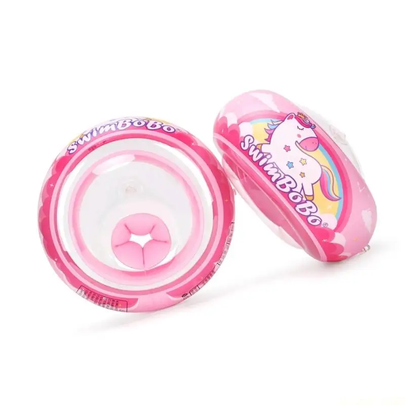 M5TC 1Pair Swimming Rings Tube Armlets Inflatable Arm Band Float Sleeves Water Wing Learning Swimming Training Aids