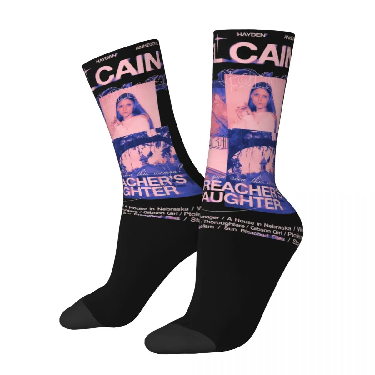 

Fashion Women Men Ethel Cain The Studio Album Preacher's Daughter Theme Socks Merch Skateboard Socks Cotton Best Gifts