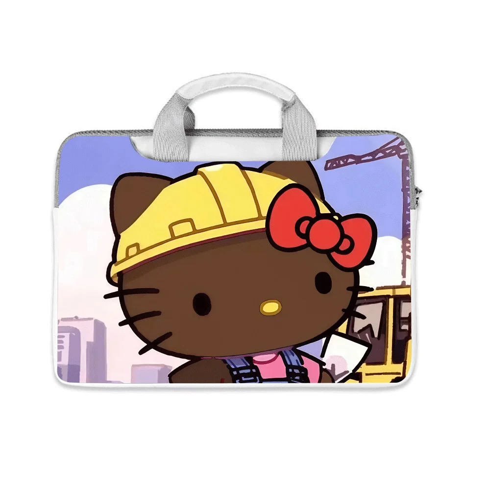 

Портативная сумка для ноутбука с изображением Hello Kitty Kuromi, защитный чехол для ноутбука Macbook 12, 13, 14, 15,6, 16 дюймов, Macbook Air, праздничный подарок