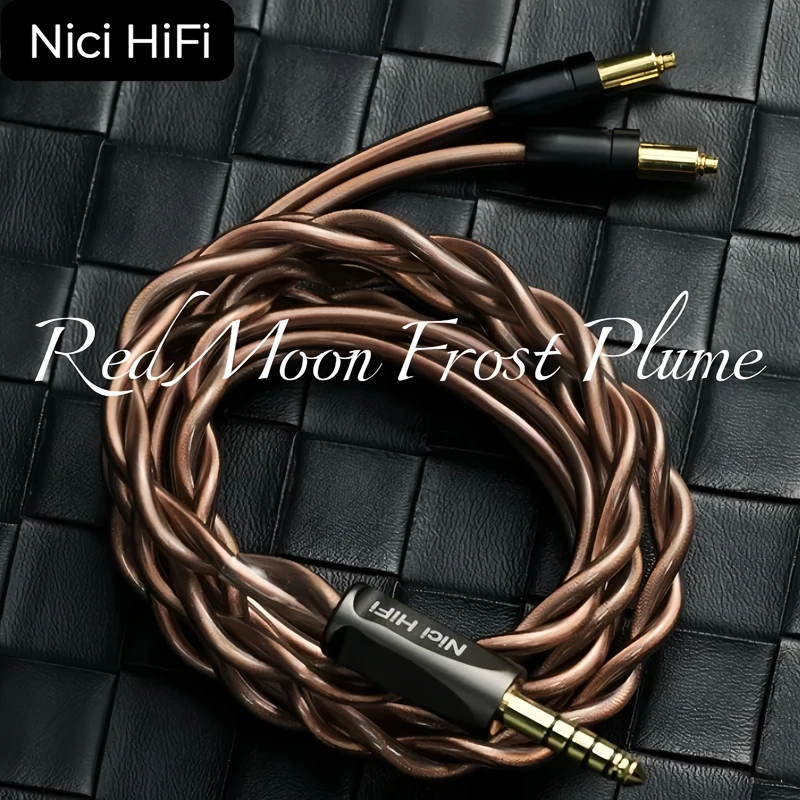 Nici HiFi-20 2 Core Headphone Cable For Shure SRH1540 SRH1840 SRH1440 XLR 4.4mm 2.5mm 3.5mm 6.35mm 2m 3m Upgrade Balanced Cable