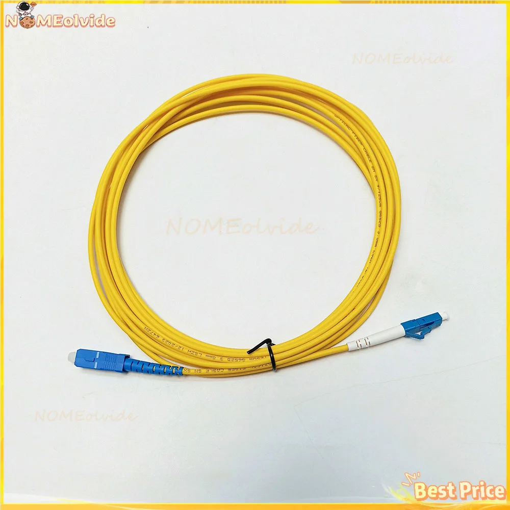 

50Pcs/Lot SC/UPC-LC/UPC Patch Cord 1/2/3/5/10M Fiber Optic Jumper Cable 2.0/3.0Mm PVC Cabel Simplex Mode