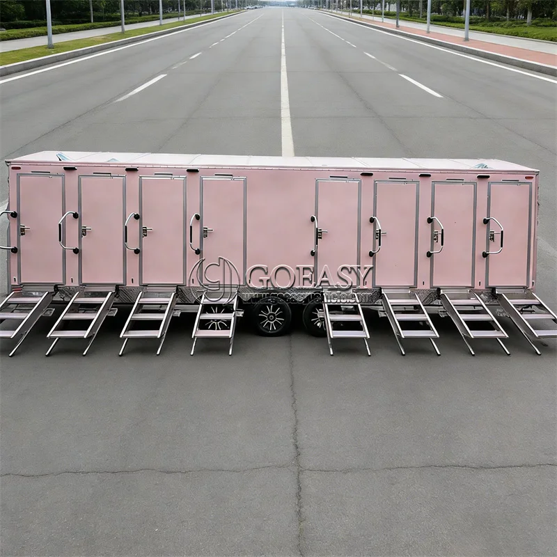 Mobile Flushing Toilet Truck & Luxury Restroom Trailer – Ideal for Carnivals, Parties & Outdoor Venues
