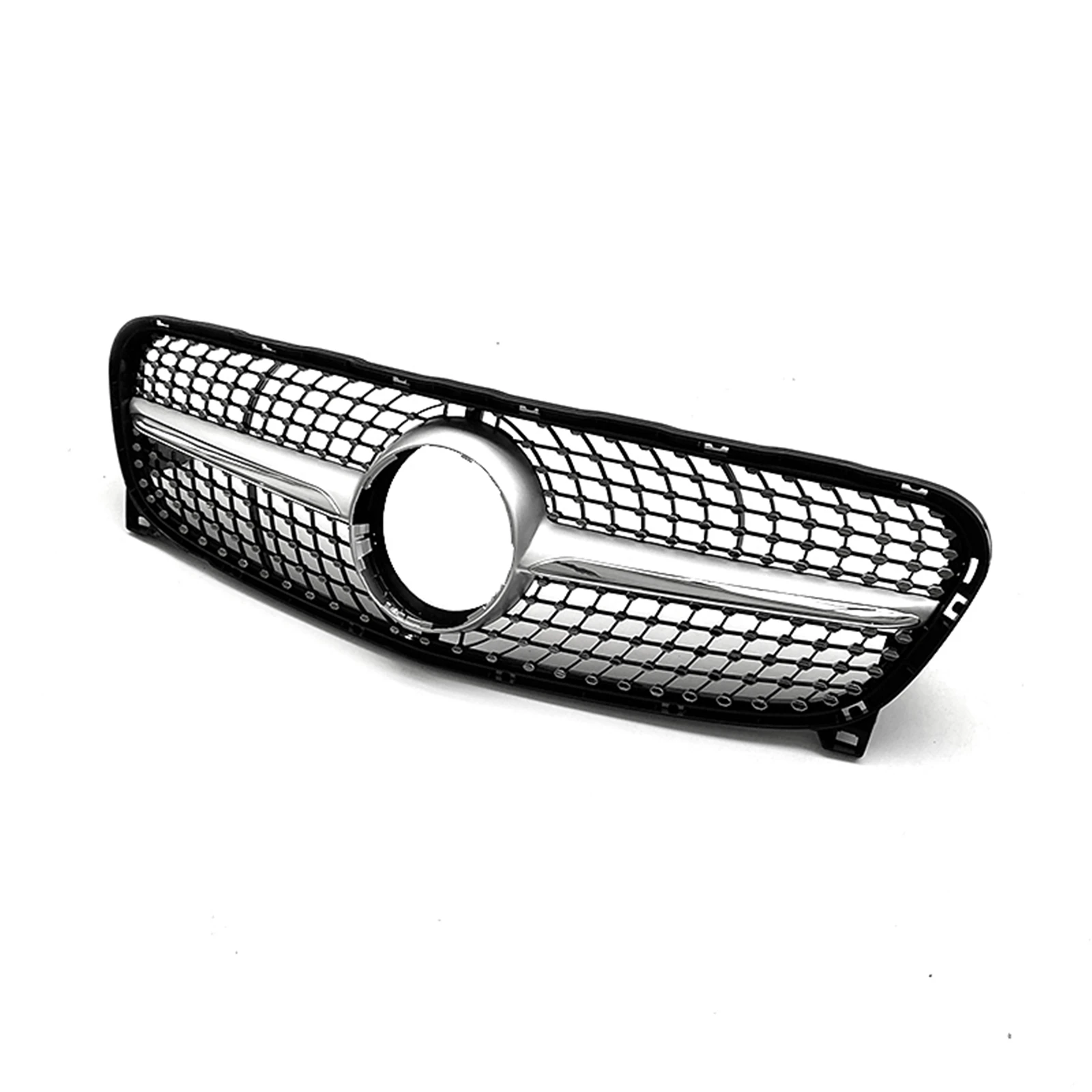 

Front Grille Racing Grill For Mercedes-Benz GLA Class X156 2014-2016 GLA180 GLA200 GLA250 GLA45 Car Upper Bumper Hood Mesh Grid