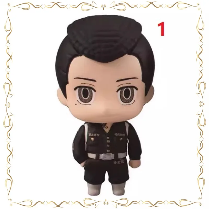 

Tokyo Revengers Draken Hanma Xiuji Doll Gashapon Ornament Kawaii Anime Figures Holiday Gifts Action Figure Model Toys