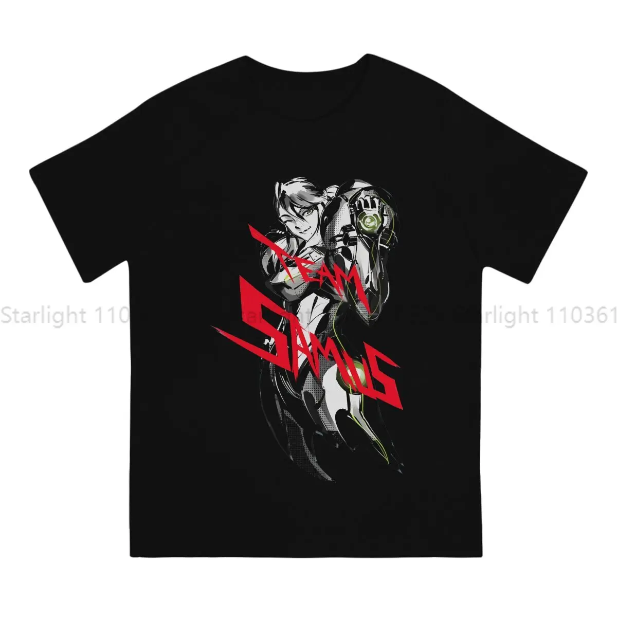 Super Metroid Newest TShirt for Men Team Samosa Round Collar T Shirt Hip Hop Gift OutdoorWear