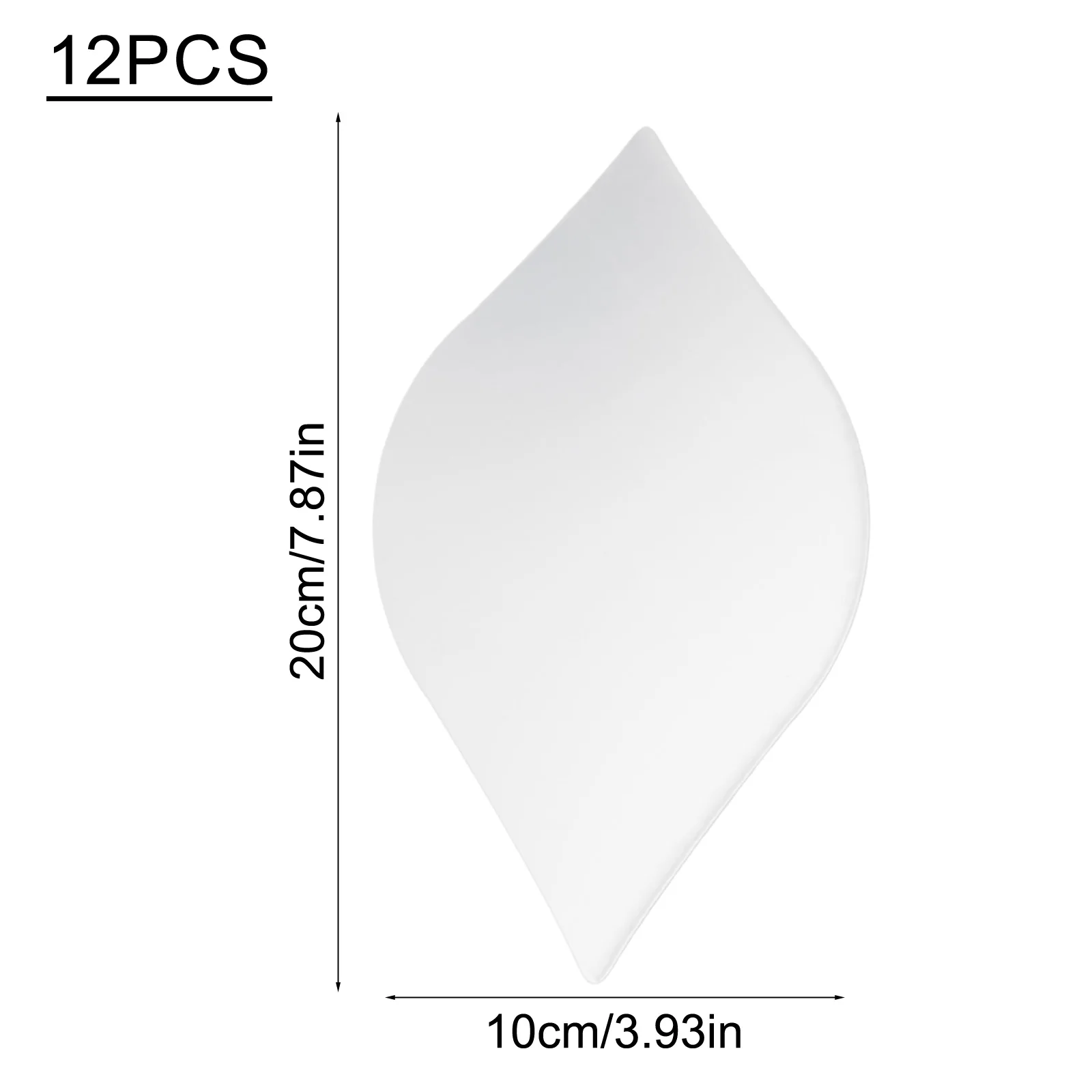 ملصقات ثلاثية الأبعاد ملصقات جدار صائق حائط الخلفية جدار زجاجي بابية 12 قطعة ديكور منزلي ذهبي أكريليك ذاتي اللصق للمنزل