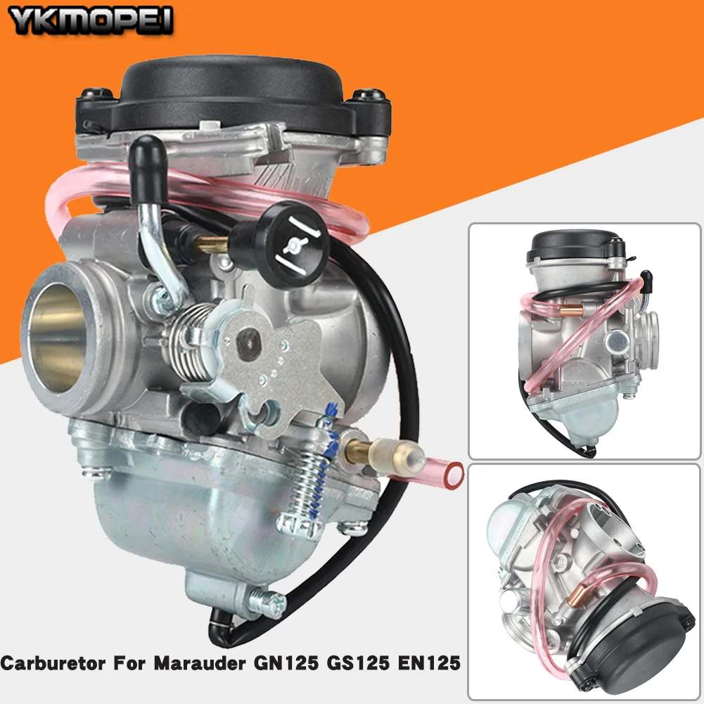 Motorcycle Carburador Manual Choke Carb 26mm Carburetor For Suzuki EN125 125cc Engine GZ125 Marauder GN125 GS125 EN125 Motocross