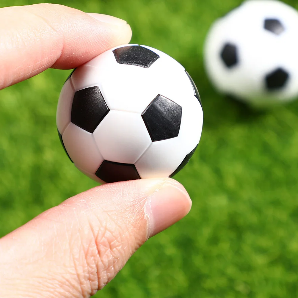 5 Buah Bola Pengganti Foosball Meja Bola Sepak Mini Tahan Lama untuk Permainan Sepak Bola Meja Pesta Rumah Kantor Bola Foosball