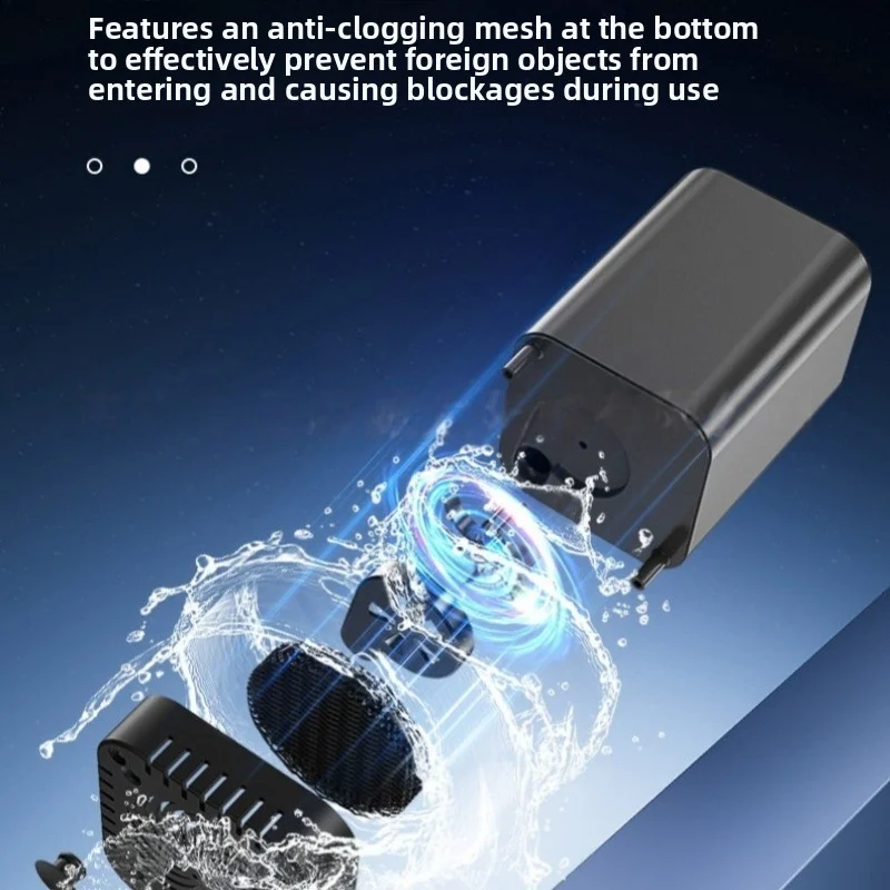 Douche de camping en plein air, ceinture noire étanche IPX7 avec affichage numérique, pompe de douche électrique portable, randonnée, arrosage pour animaux de compagnie