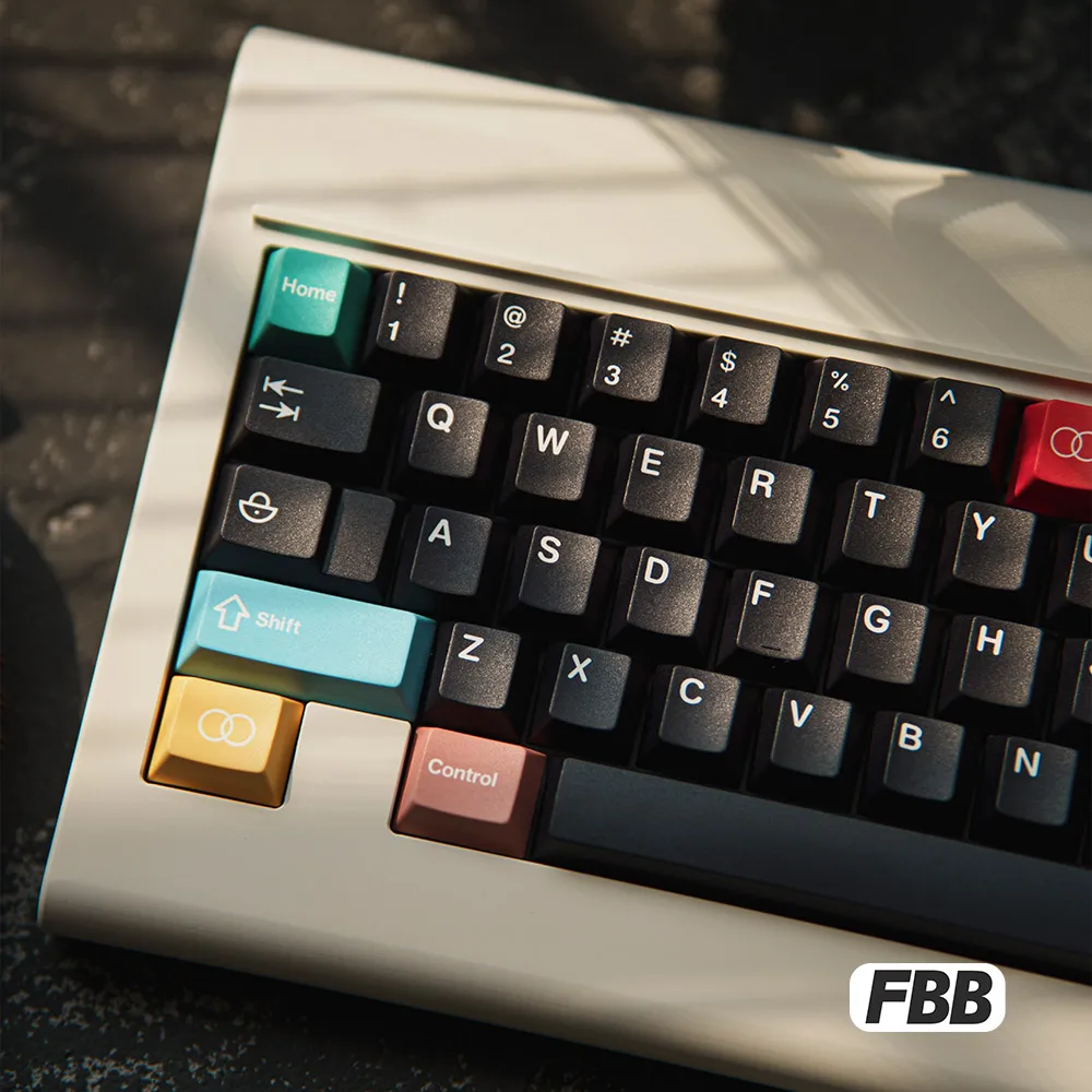 Tastiera meccanica personalizzata Keycap retrò 3000 originale 9009 sublimazione PBT nera fai da te