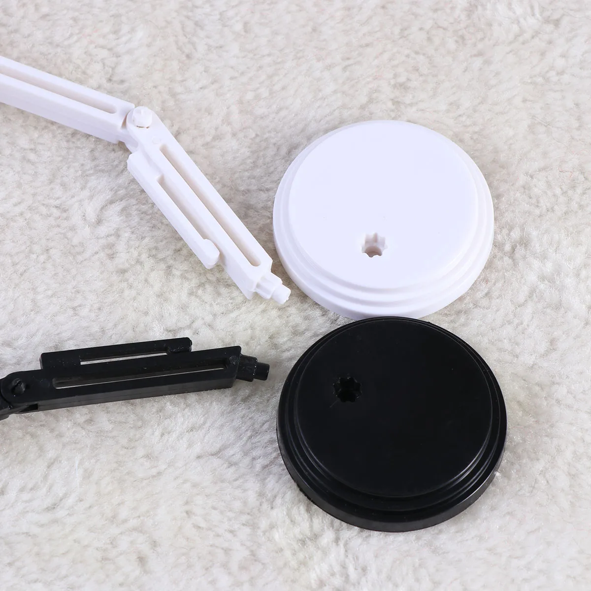 

2 pcs For Bedside Bookcase Laptop Night Portable Led Lamp Portable Night Light Bedroom Led Clip Light Desk Lamp
