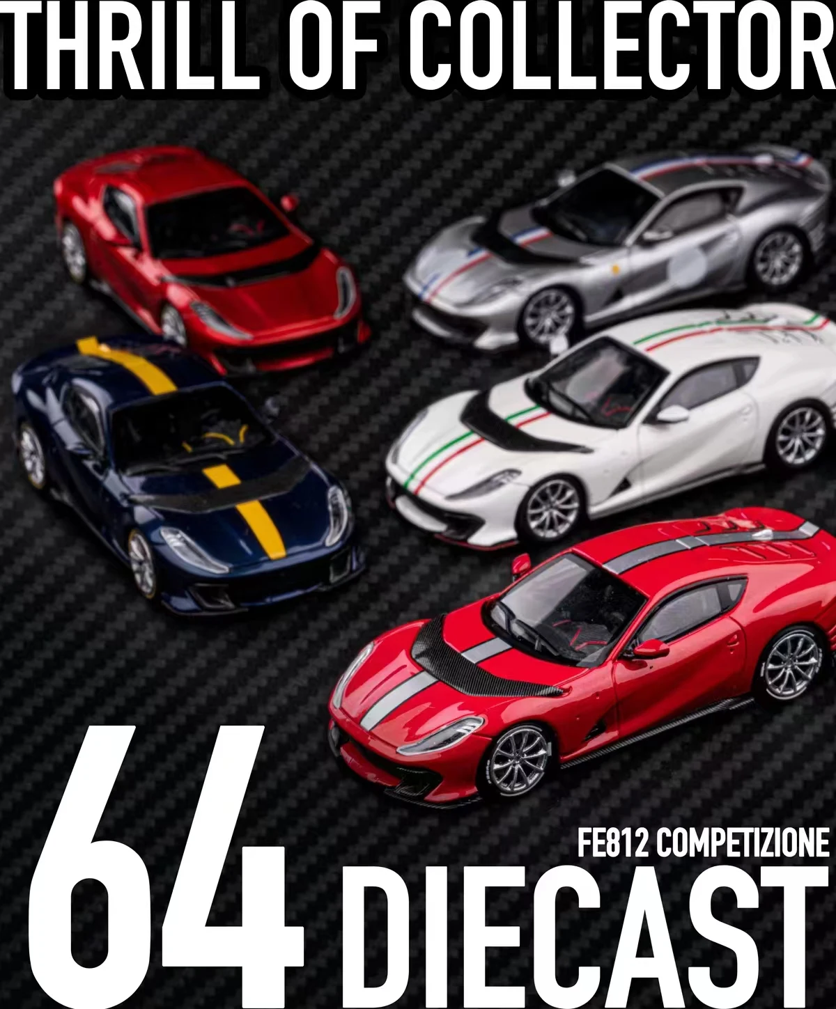 

**Pre order **TOC 1:64 812 Competizione V12 Diecast Model Car