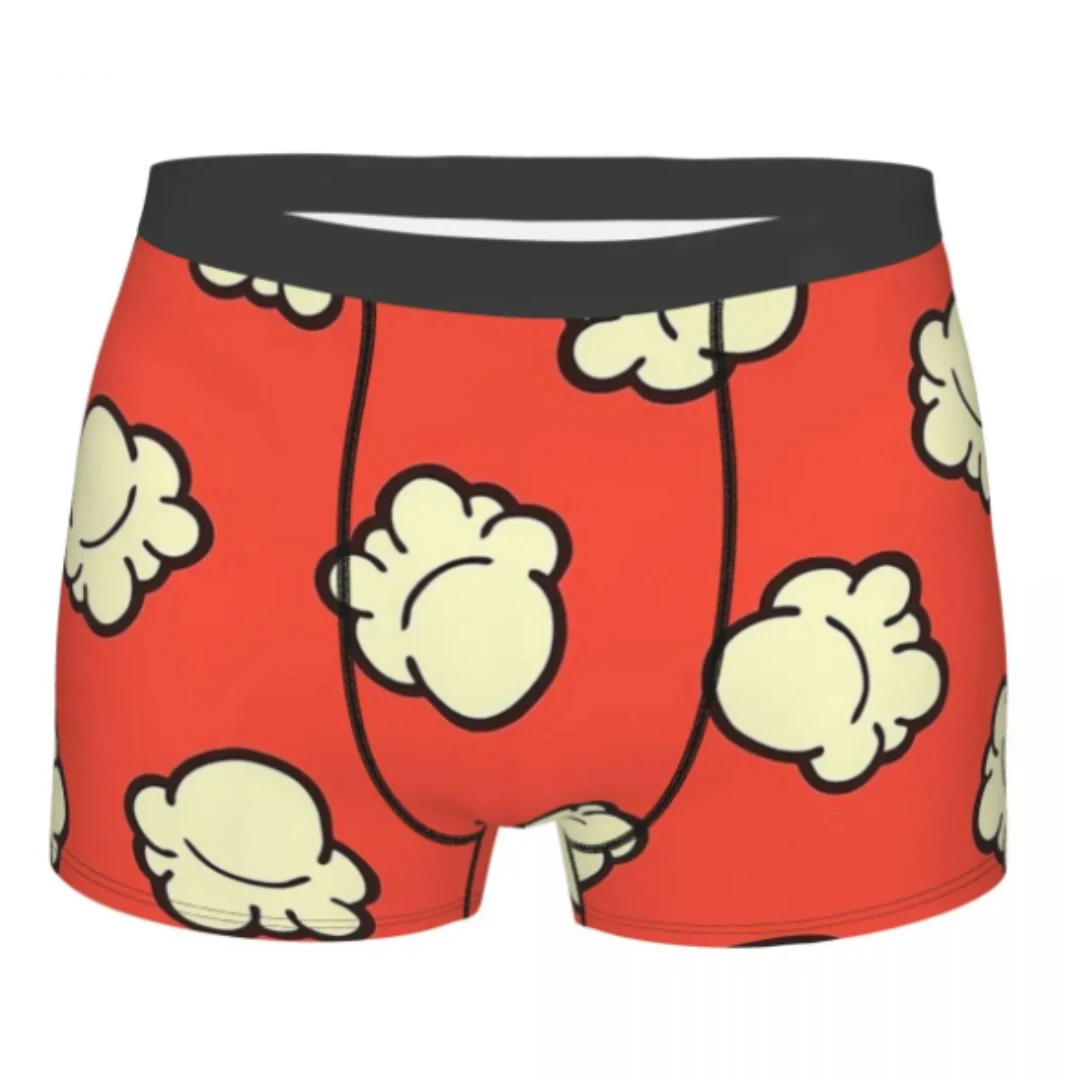 

Popcorn Pattern Underpants Breathbale Panties Man Underwear Ventilate Shorts Boxer Briefs