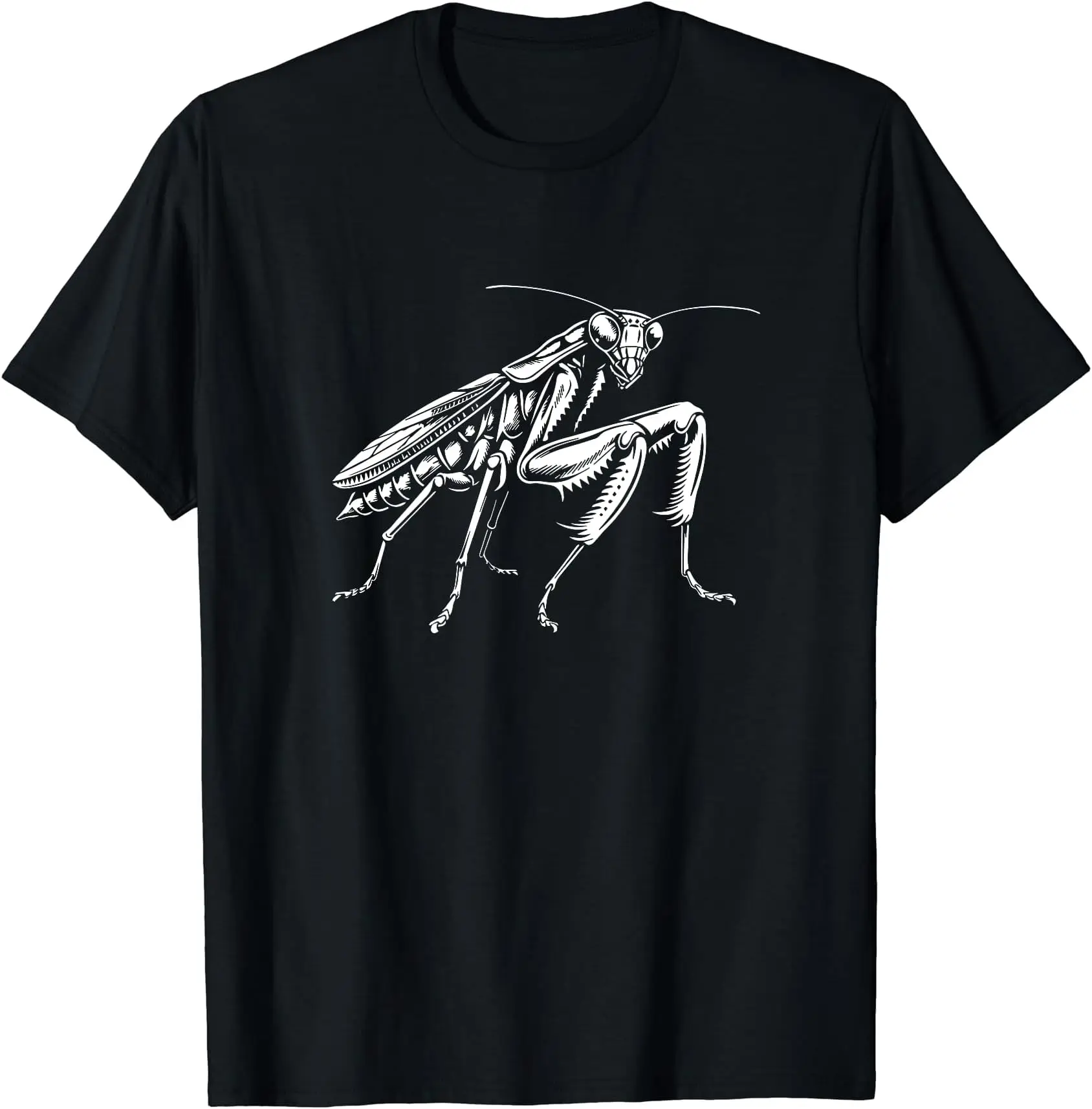 Praying Mantis Super Fan Minimalist Graphic T-Shirt Anime Graphic T-shirts For Men Clothing Women Tees High Quality 100%Cotton